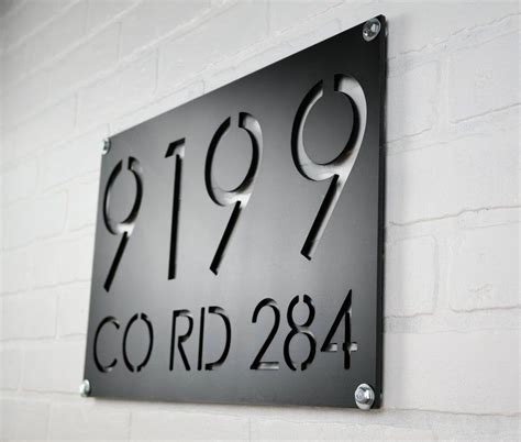 etsy metal house numbers|metal house number plaque custom.